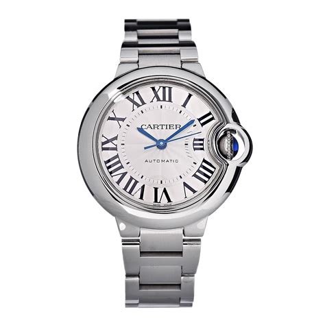 cartier stainless steel|cartier automatic stainless steel watch.